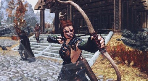 Aela the Huntress - Best follower in skyrim