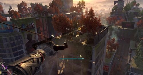 How do I control the paraglider Dying Light 2